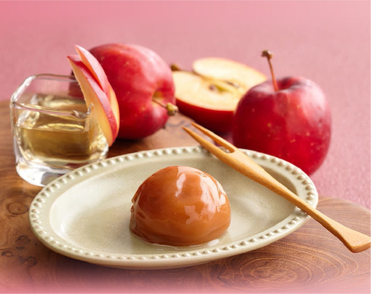 秋季限定 りんご酢仕立て梅干　発売開始